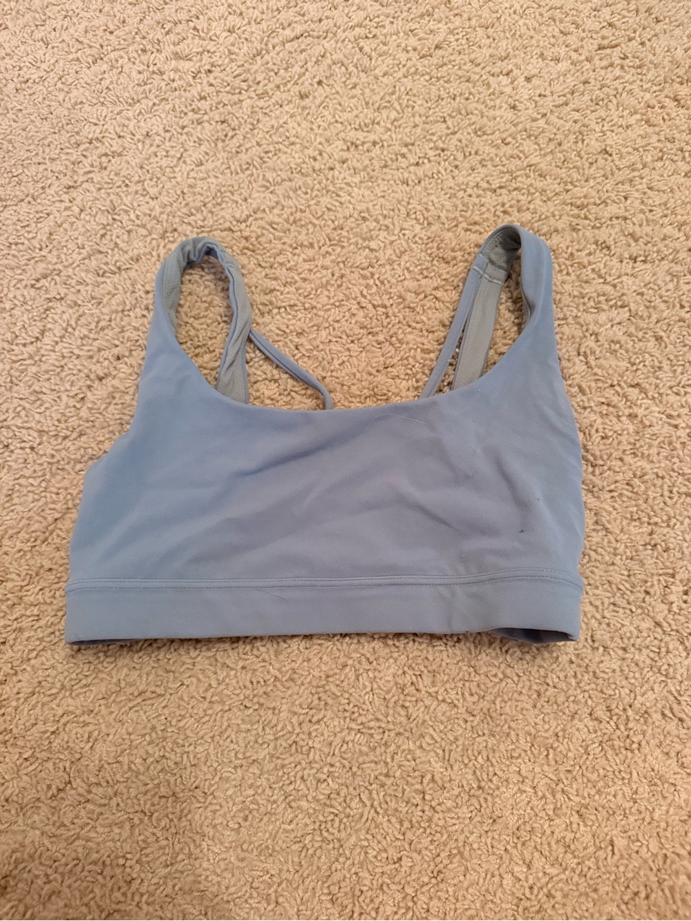 Bluish-Gray Athleta sports bra